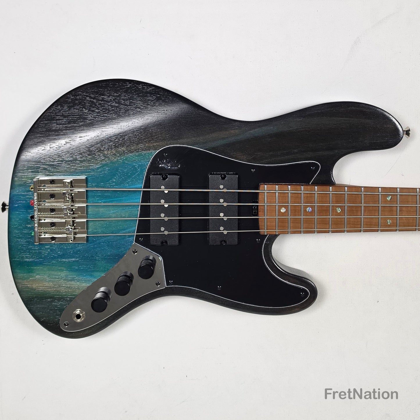McGrath J-Style Thumper Short Scale 4-String Bass Nordstrands Passive - Black Sands 8.20lbs