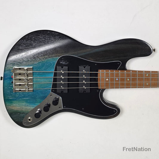McGrath J-Style Thumper Short Scale 4-String Bass Nordstrands Passive - Black Sands 8.20lbs