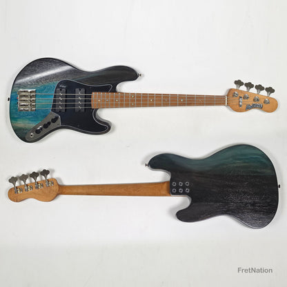 McGrath J-Style Thumper Short Scale 4-String Bass Nordstrands Passive - Black Sands 8.20lbs