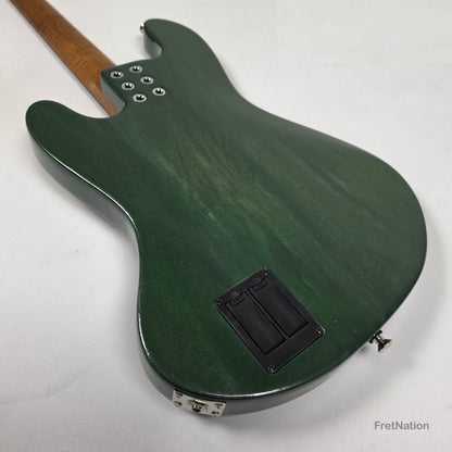 McGrath J-Style Thunderhorse IV 4-String Bass Nordstrand 12-Way Tilt - British Racing Green 9.02lbs