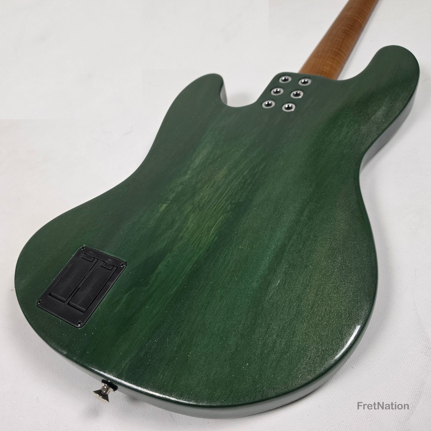 McGrath J-Style Thunderhorse IV 4-String Bass Nordstrand 12-Way Tilt - British Racing Green 9.02lbs