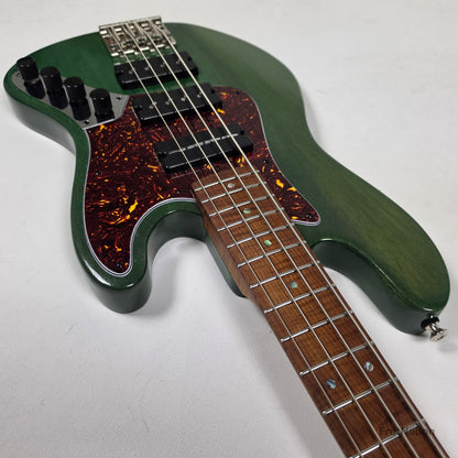 McGrath J-Style Thunderhorse IV 4-String Bass Nordstrand 12-Way Tilt - British Racing Green 9.02lbs