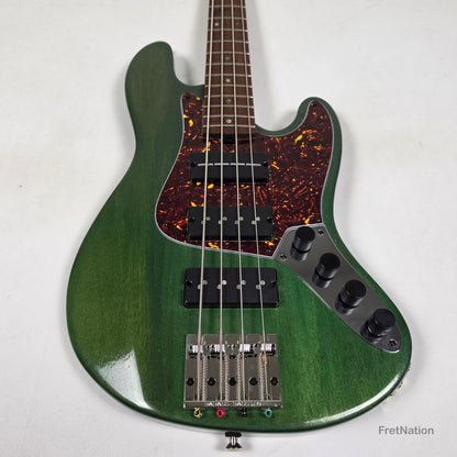 McGrath J-Style Thunderhorse IV 4-String Bass Nordstrand 12-Way Tilt - British Racing Green 9.02lbs