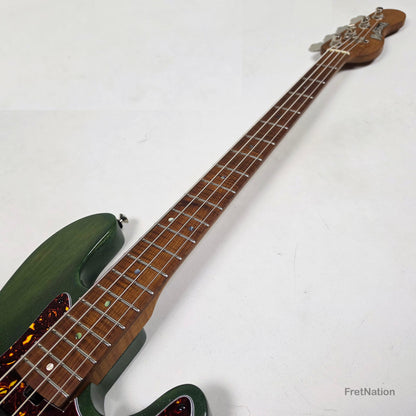 McGrath J-Style Thunderhorse IV 4-String Bass Nordstrand 12-Way Tilt - British Racing Green 9.02lbs