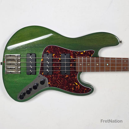 McGrath J-Style Thunderhorse IV 4-String Bass Nordstrand 12-Way Tilt - British Racing Green 9.02lbs