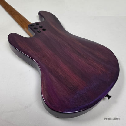 McGrath J-Style Thumper Short Scale 4-String Bass EMG Passive - Passion Fruit 8.72lbs