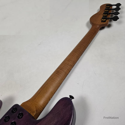 McGrath J-Style Thumper Short Scale 4-String Bass EMG Passive - Passion Fruit 8.72lbs