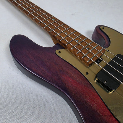 McGrath J-Style Thumper Short Scale 4-String Bass EMG Passive - Passion Fruit 8.72lbs