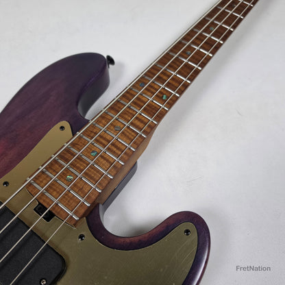 McGrath J-Style Thumper Short Scale 4-String Bass EMG Passive - Passion Fruit 8.72lbs