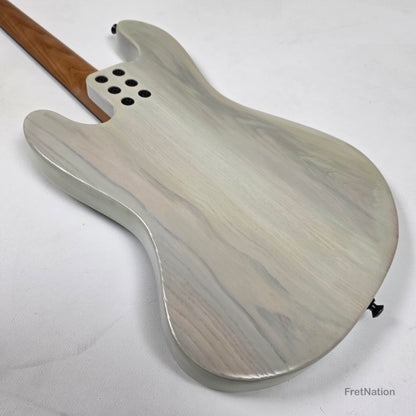 McGrath J-Style Thumper Short Scale 4-String Bass EMG Passive - White Sands 10.16lbs