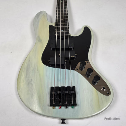 McGrath J-Style Thumper Short Scale 4-String Bass EMG Passive - White Sands 10.16lbs