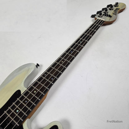 McGrath J-Style Thumper Short Scale 4-String Bass EMG Passive - White Sands 10.16lbs