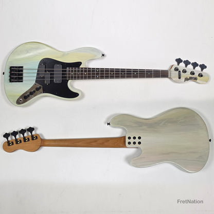 McGrath J-Style Thumper Short Scale 4-String Bass EMG Passive - White Sands 10.16lbs