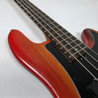 McGrath P-Style MM/J 4-String Bass EMG 12-Way - Red Flame 8.72lbs
