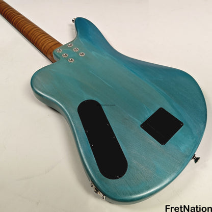 McGrath Guitars McGrath Rebel 5-String Bass - Pool Blue 10.36lbs