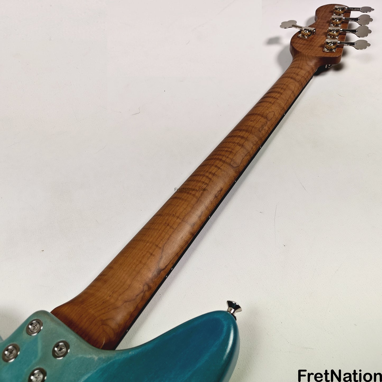 McGrath Guitars McGrath Rebel 5-String Bass - Pool Blue 10.36lbs
