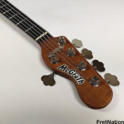 McGrath Guitars McGrath Rebel 5-String Bass - Pool Blue 10.36lbs