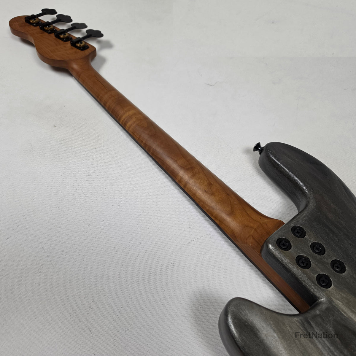 McGrath Thumper Short Scale 4-String Bass Nordstrand Passive - Damascus 8.96lbs