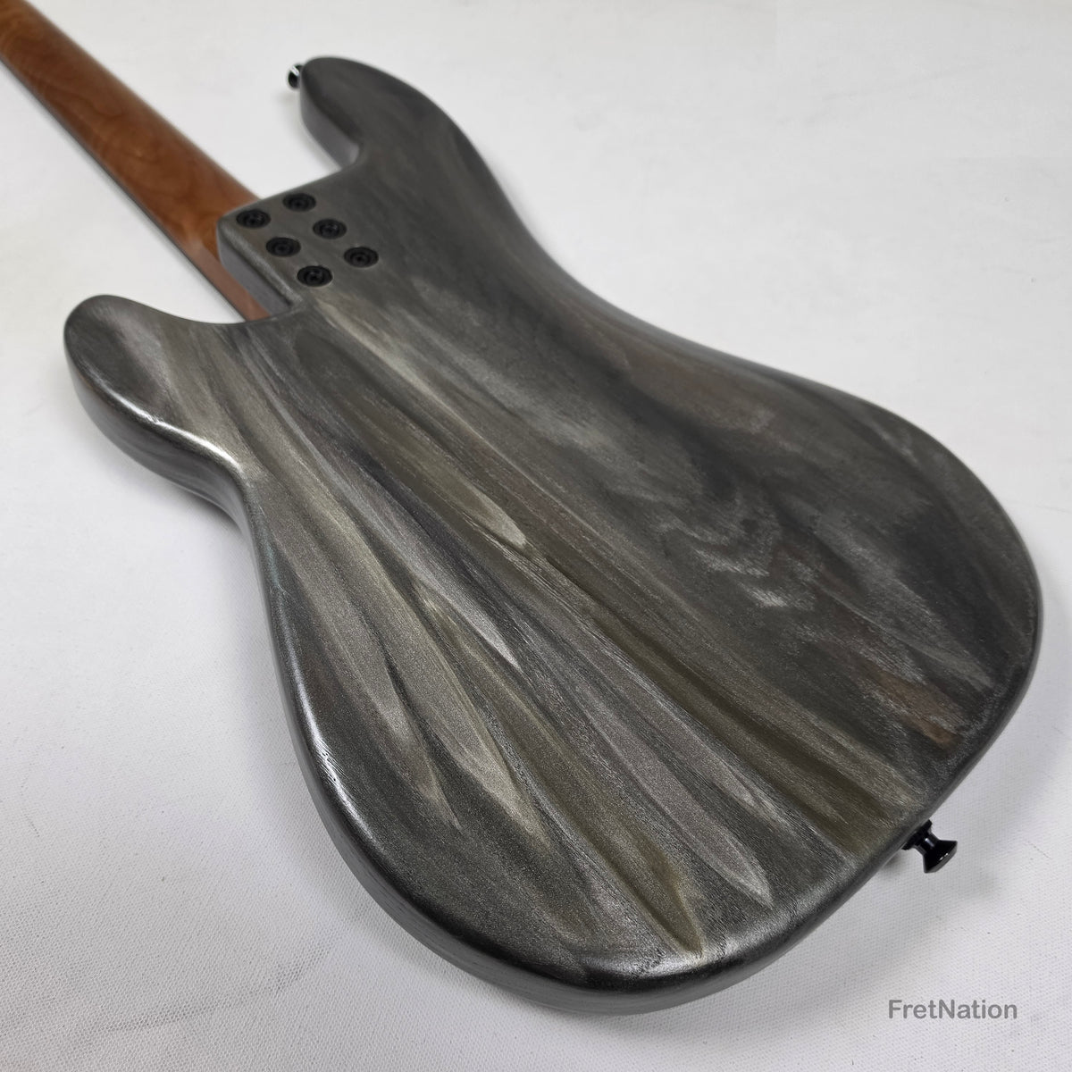 McGrath Thumper Short Scale 4-String Bass Nordstrand Passive - Damascus 8.96lbs