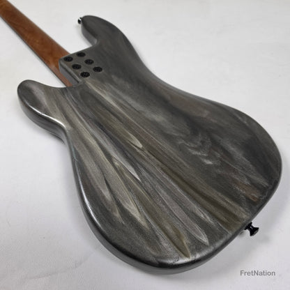 McGrath Thumper Short Scale 4-String Bass Nordstrand Passive - Damascus 8.96lbs