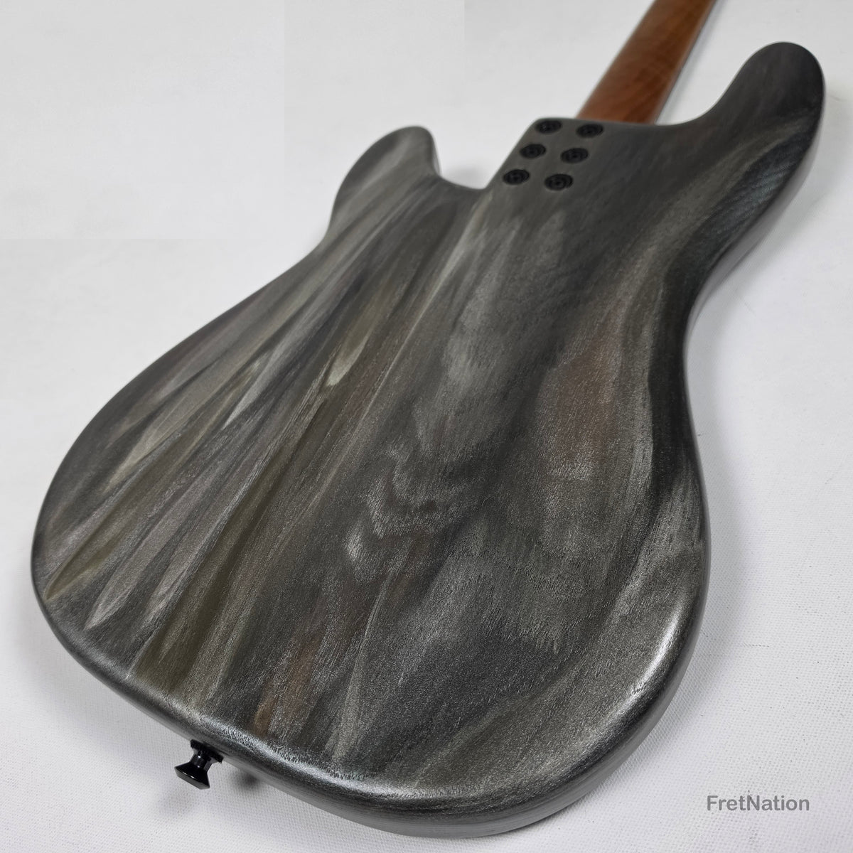 McGrath Thumper Short Scale 4-String Bass Nordstrand Passive - Damascus 8.96lbs