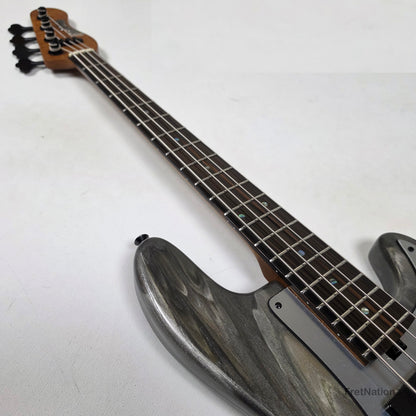 McGrath Thumper Short Scale 4-String Bass Nordstrand Passive - Damascus 8.96lbs
