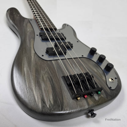 McGrath Thumper Short Scale 4-String Bass Nordstrand Passive - Damascus 8.96lbs