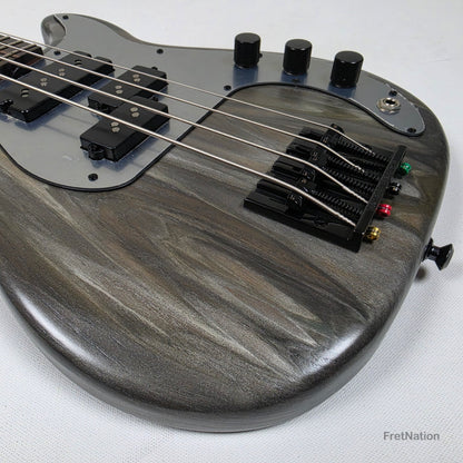 McGrath Thumper Short Scale 4-String Bass Nordstrand Passive - Damascus 8.96lbs