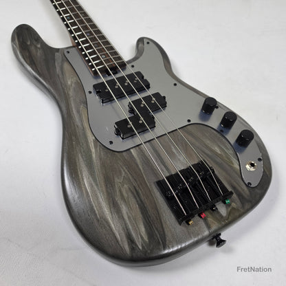 McGrath Thumper Short Scale 4-String Bass Nordstrand Passive - Damascus 8.96lbs