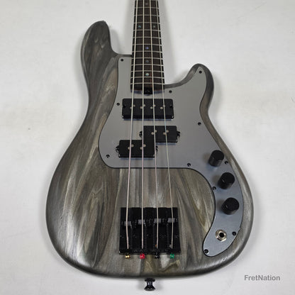 McGrath Thumper Short Scale 4-String Bass Nordstrand Passive - Damascus 8.96lbs