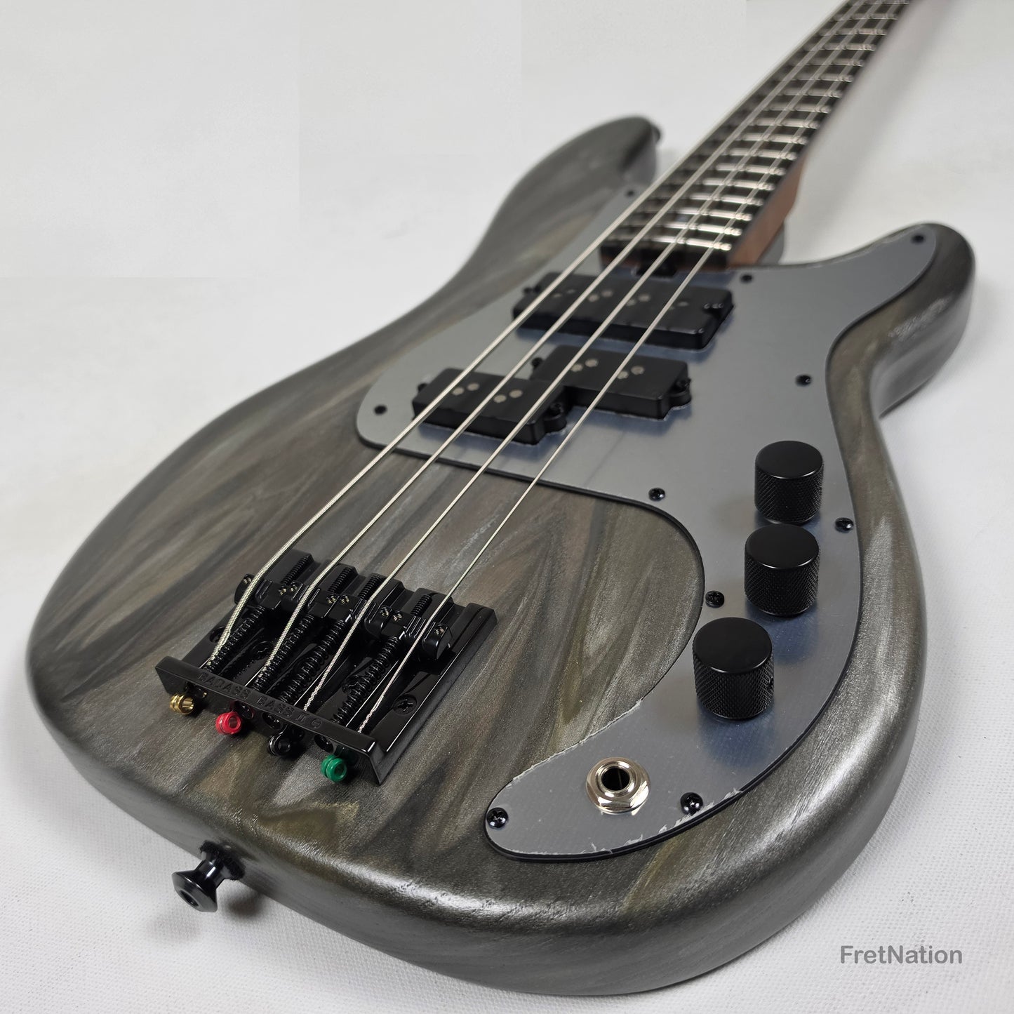 McGrath Thumper Short Scale 4-String Bass Nordstrand Passive - Damascus 8.96lbs