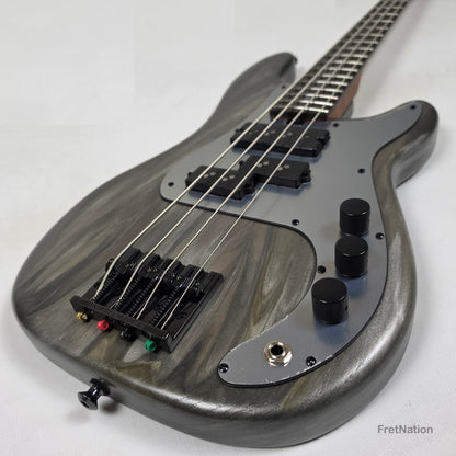 McGrath Thumper Short Scale 4-String Bass Nordstrand Passive - Damascus 8.96lbs