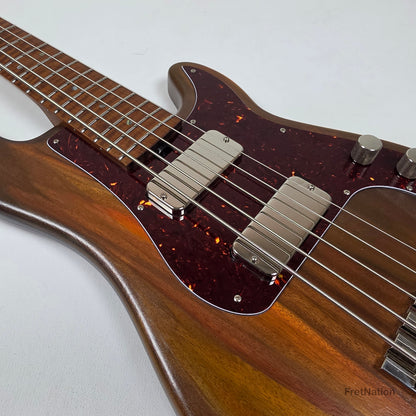 McGrath Thumper Medium Scale 5-String Bass Fralin Passive - Whiskey 9.04lbs