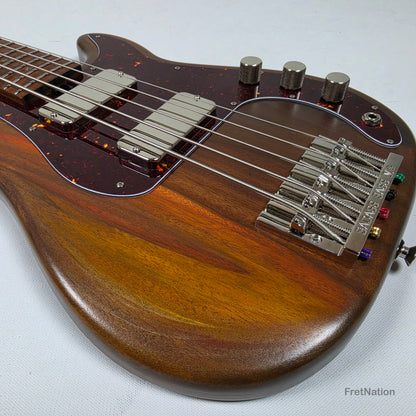 McGrath Thumper Medium Scale 5-String Bass Fralin Passive - Whiskey 9.04lbs