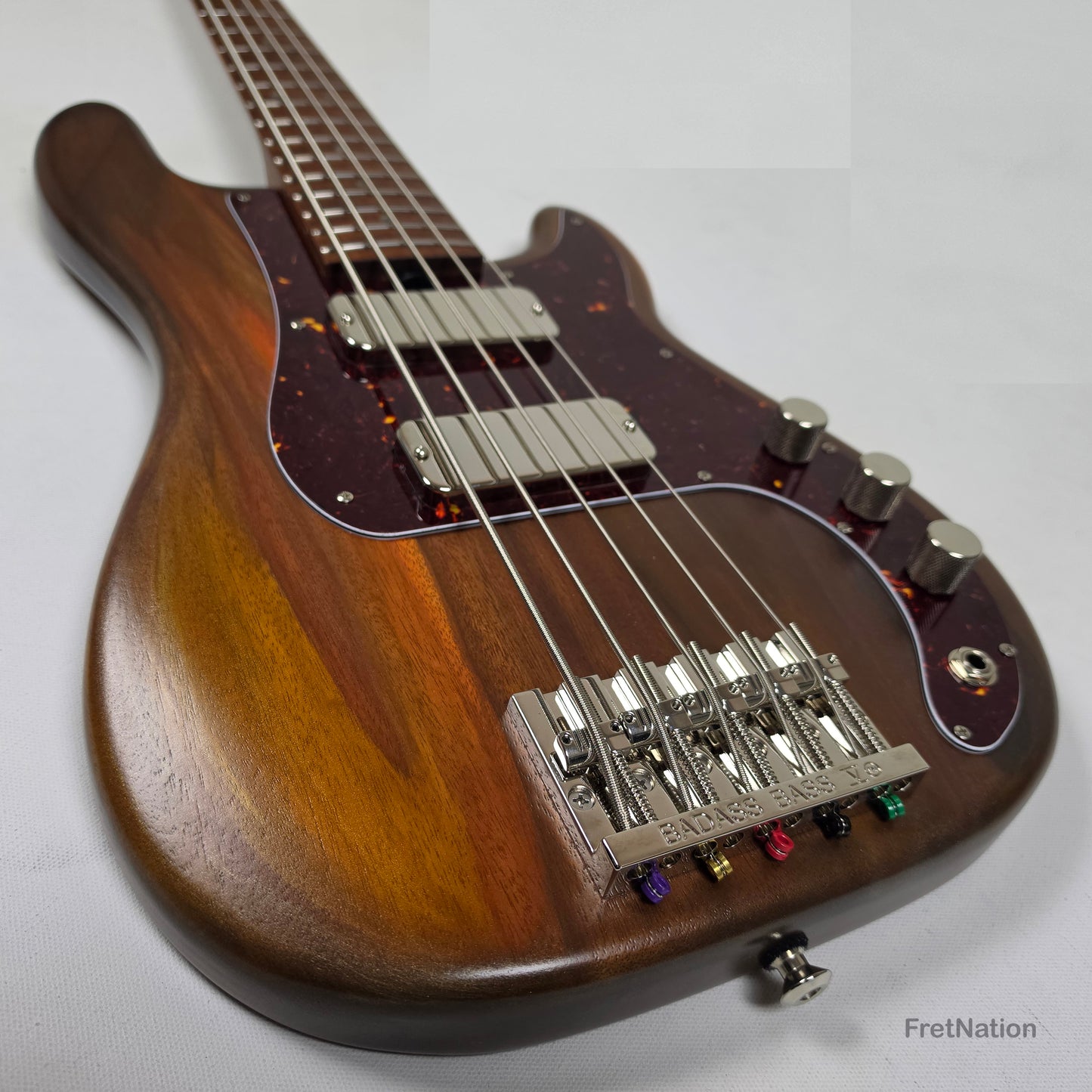 McGrath Thumper Medium Scale 5-String Bass Fralin Passive - Whiskey 9.04lbs
