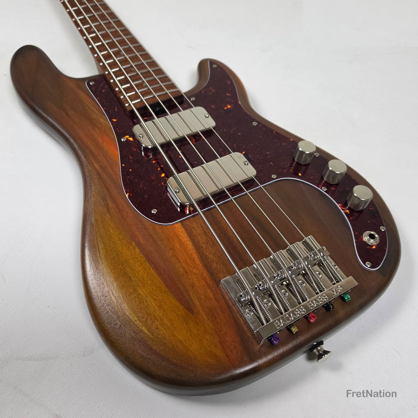 McGrath Thumper Medium Scale 5-String Bass Fralin Passive - Whiskey 9.04lbs