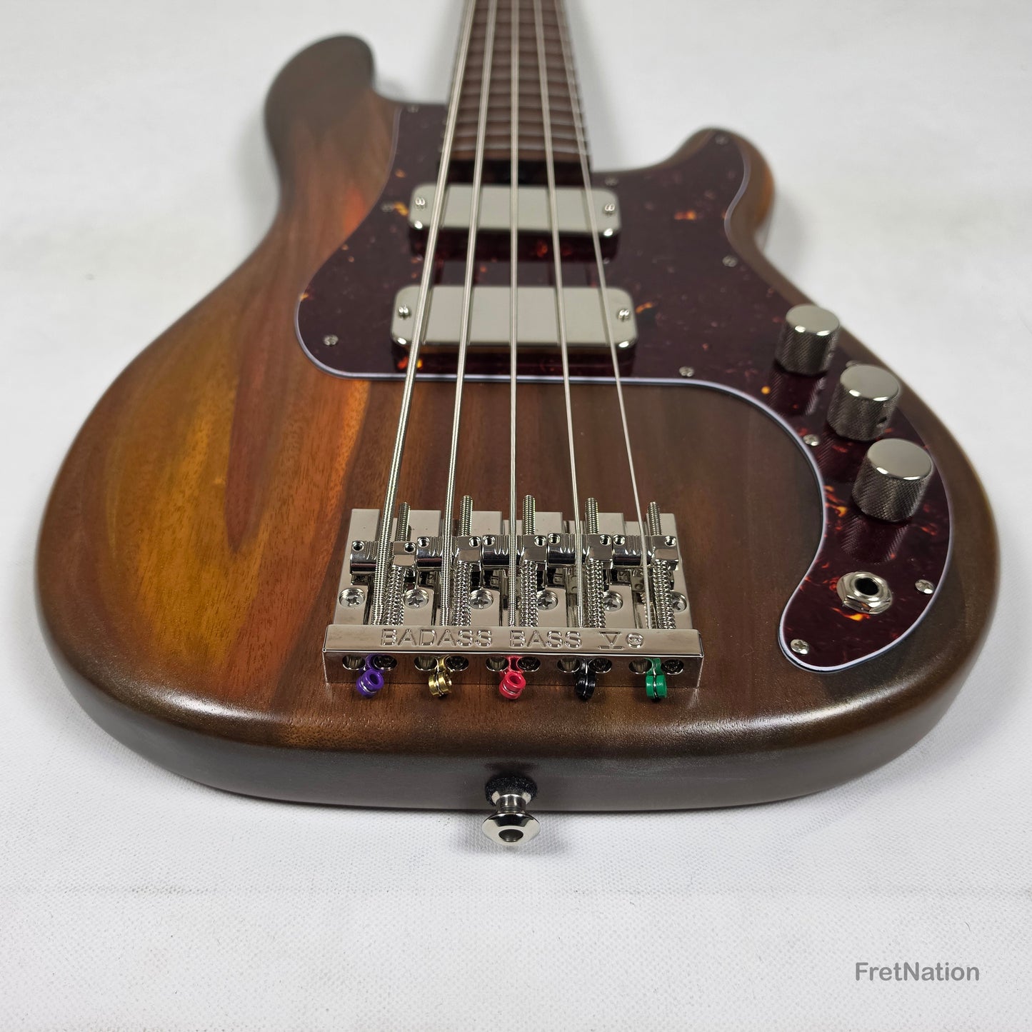 McGrath Thumper Medium Scale 5-String Bass Fralin Passive - Whiskey 9.04lbs