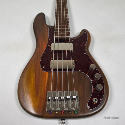 McGrath Thumper Medium Scale 5-String Bass Fralin Passive - Whiskey 9.04lbs