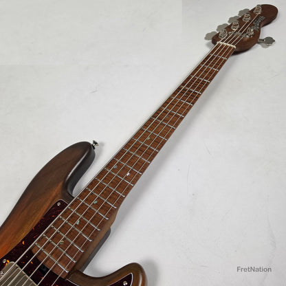 McGrath Thumper Medium Scale 5-String Bass Fralin Passive - Whiskey 9.04lbs