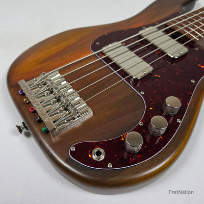 McGrath Thumper Medium Scale 5-String Bass Fralin Passive - Whiskey 9.04lbs