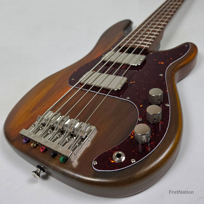 McGrath Thumper Medium Scale 5-String Bass Fralin Passive - Whiskey 9.04lbs
