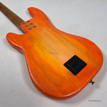 McGrath Guitars McGrath Thunderhorse IV 4-String Bass EMG - Creamsicle 8.32lbs