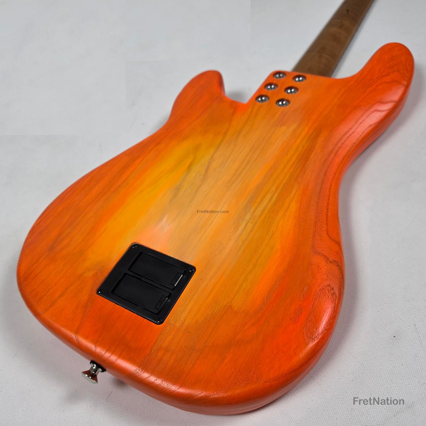 McGrath Guitars McGrath Thunderhorse IV 4-String Bass EMG - Creamsicle 8.32lbs