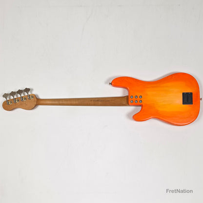 McGrath Guitars McGrath Thunderhorse IV 4-String Bass EMG - Creamsicle 8.32lbs