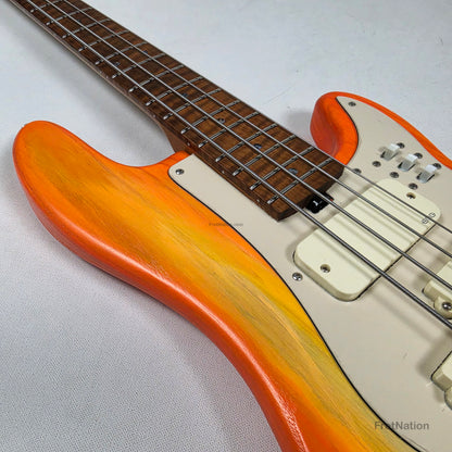 McGrath Guitars McGrath Thunderhorse IV 4-String Bass EMG - Creamsicle 8.32lbs