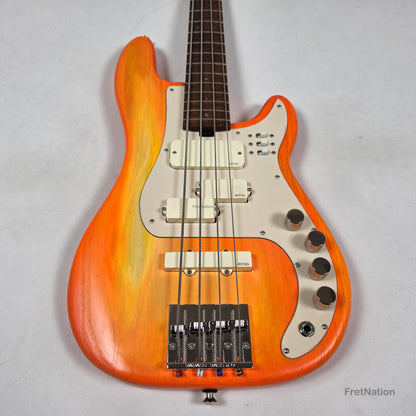 McGrath Guitars McGrath Thunderhorse IV 4-String Bass EMG - Creamsicle 8.32lbs