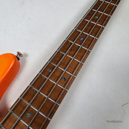 McGrath Guitars McGrath Thunderhorse IV 4-String Bass EMG - Creamsicle 8.32lbs