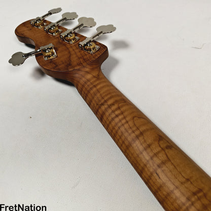 McGrath Guitars McGrath Thunderhorse V 5-String Bass EMG HZ - Black Sands 9.56lbs