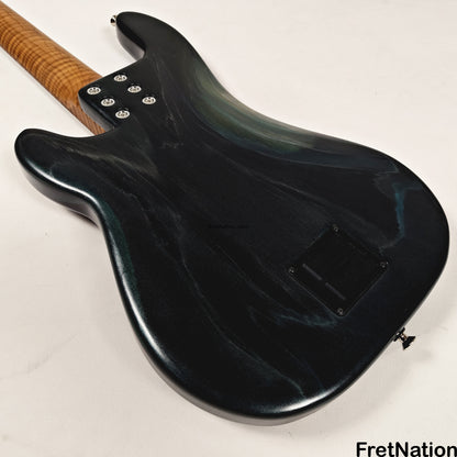 McGrath Guitars McGrath Thunderhorse V 5-String Bass EMG HZ - Black Sands 9.56lbs