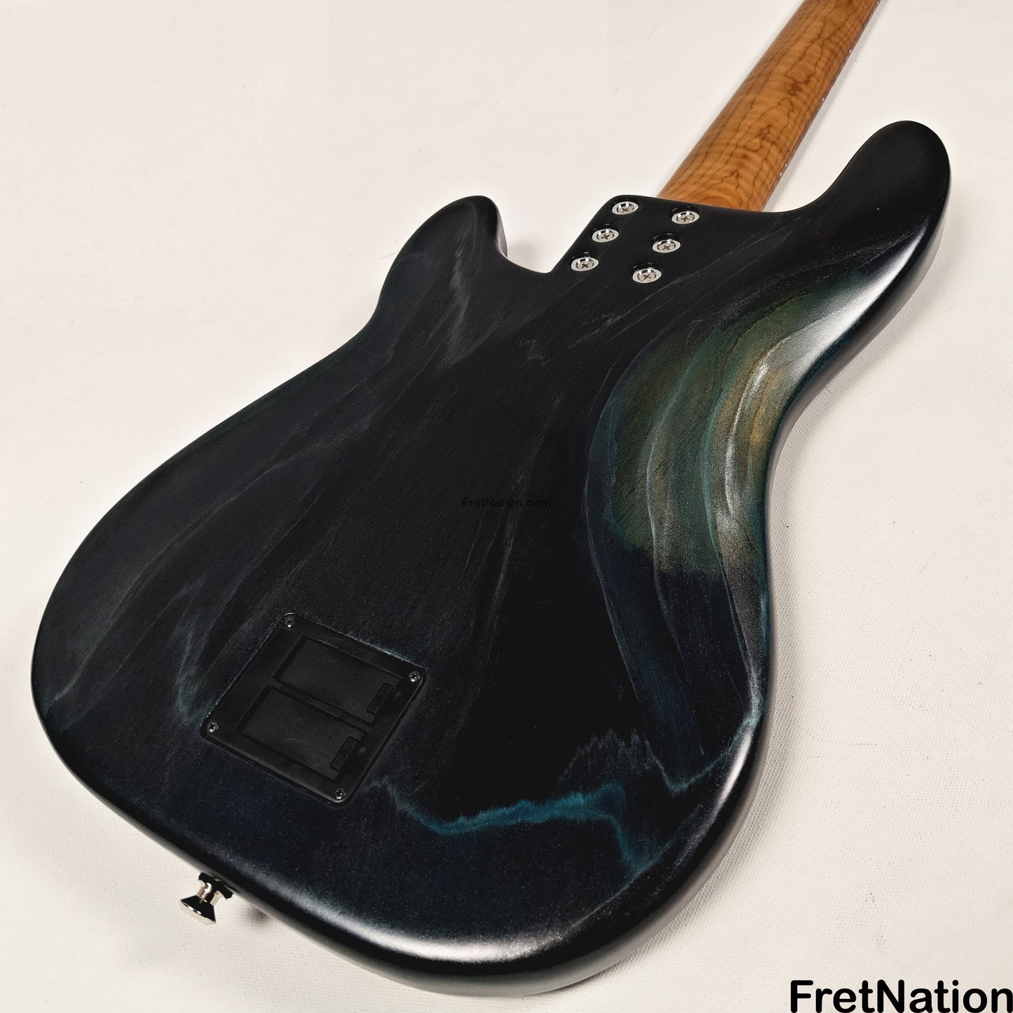 McGrath Guitars McGrath Thunderhorse V 5-String Bass EMG HZ - Black Sands 9.56lbs
